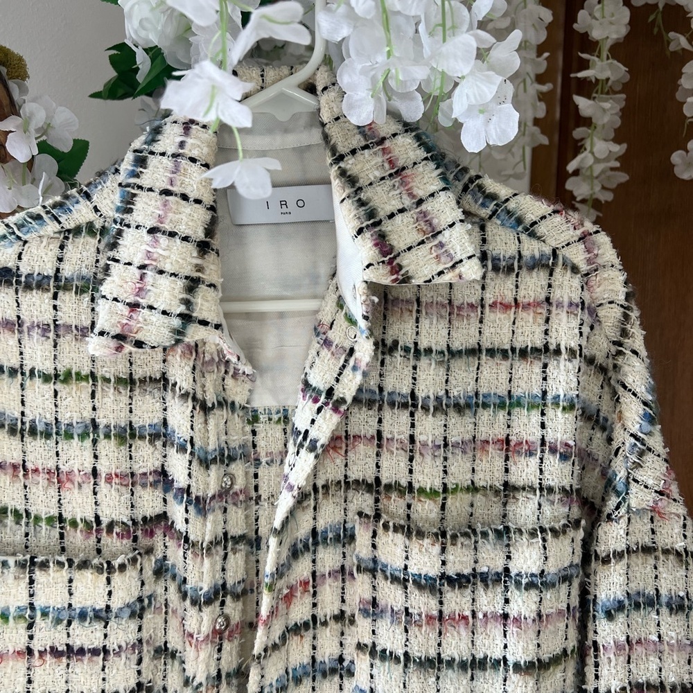 IRO Multicolor Plaid Jacket - Picture 2 of 7